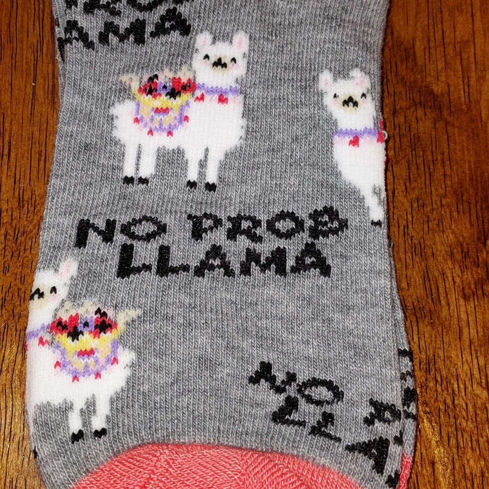 No Prob-LLama Ankle Socks